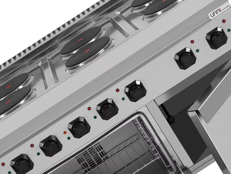 Elektroherd 700 Serie 6 Kochstellen mit Elektro-Ofen