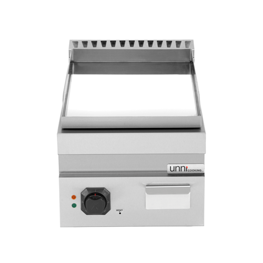 Elektro-Grillplatte Serie 700 E70GP10B+C Chrom 4,5 kW 1 Zone