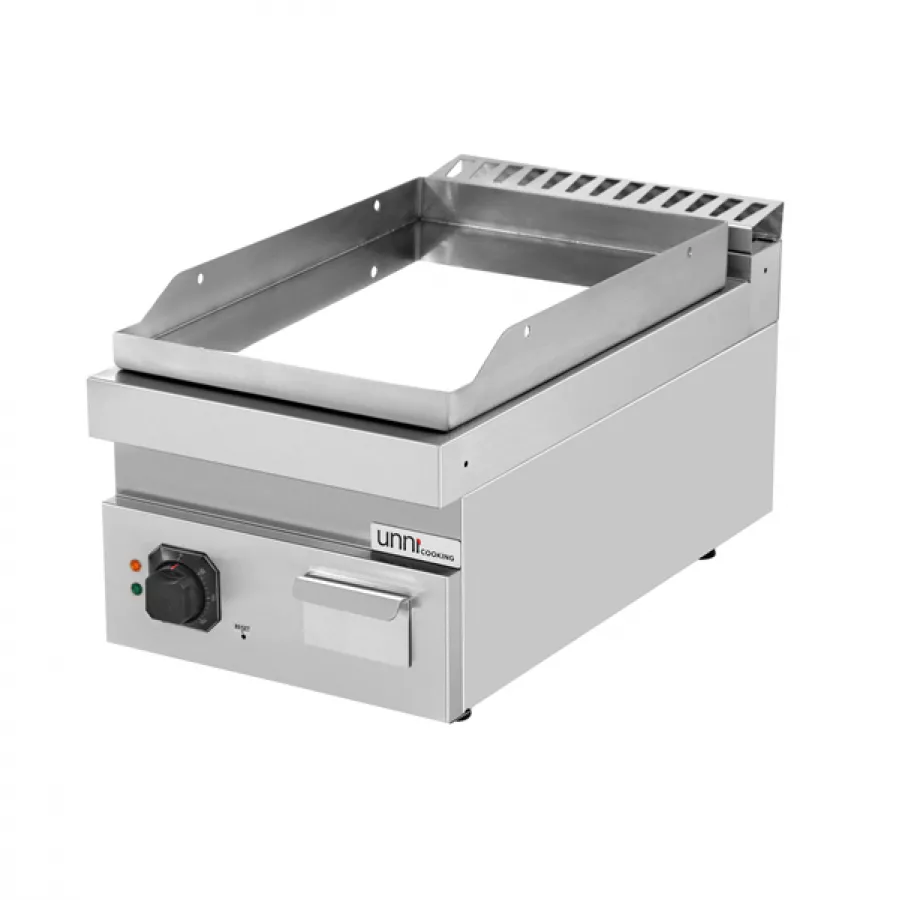 Elektro-Grillplatte Serie 700 E70GP10B+C Chrom 4,5 kW 1 Zone