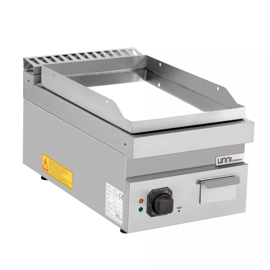 Elektro-Grillplatte Serie 700 E70GP10B+C Chrom 4,5 kW 1 Zone