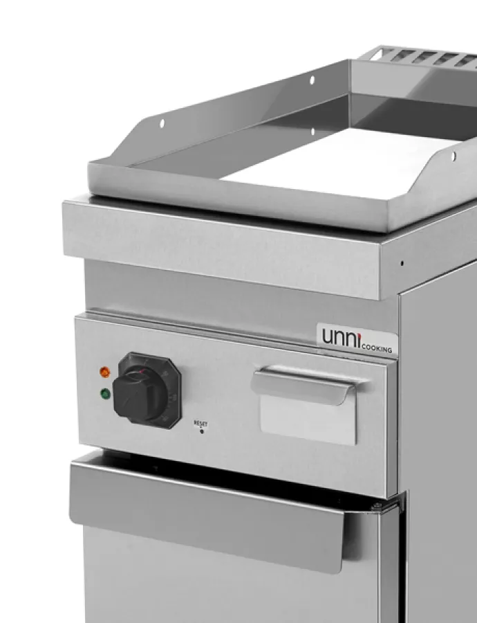 Elektro-Grillplatte Serie 700 E70GP10K+C Chrom Edelstahl 4,5 kW