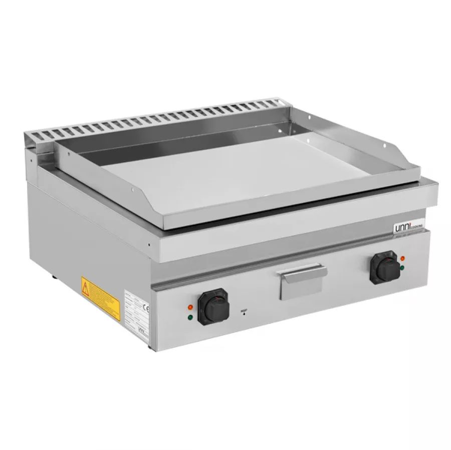 Elektrische Grillplatte Serie 700 E70GP20B+C 2 Heizzonen Chrom