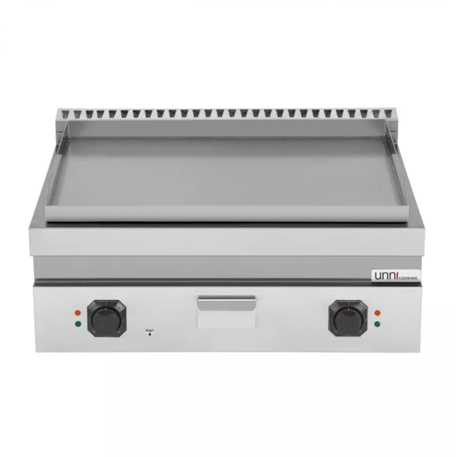 Elektro-Grillplatte E70GP20B+S glatt, 2 Heizzonen, 9 kW, 740x565 mm