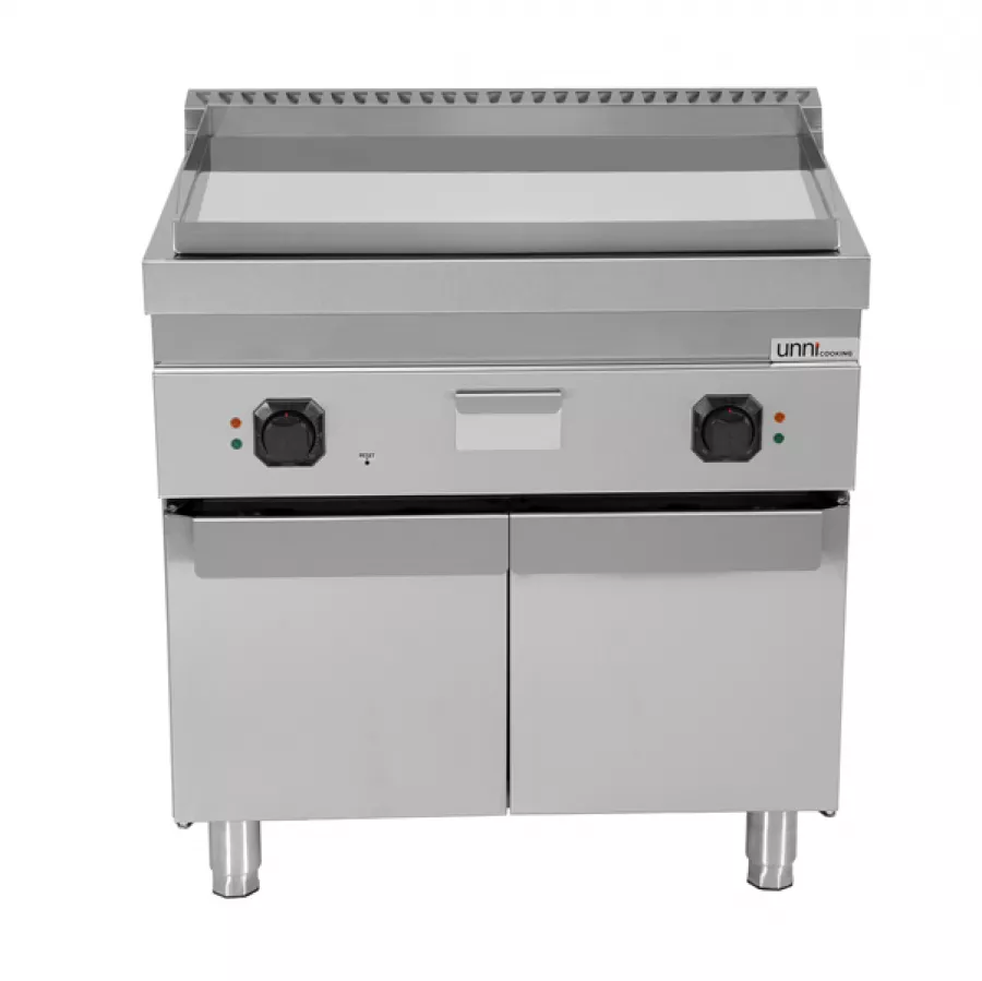 Elektro-Grillplatte Serie 700 Chrom 2 Heizzonen Edelstahl 9 kW