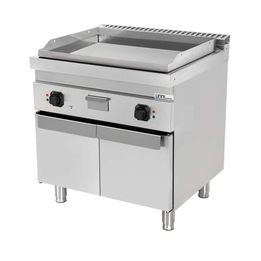 Elektro-Grillplatte Serie 700 Chrom 2 Heizzonen Edelstahl 9 kW