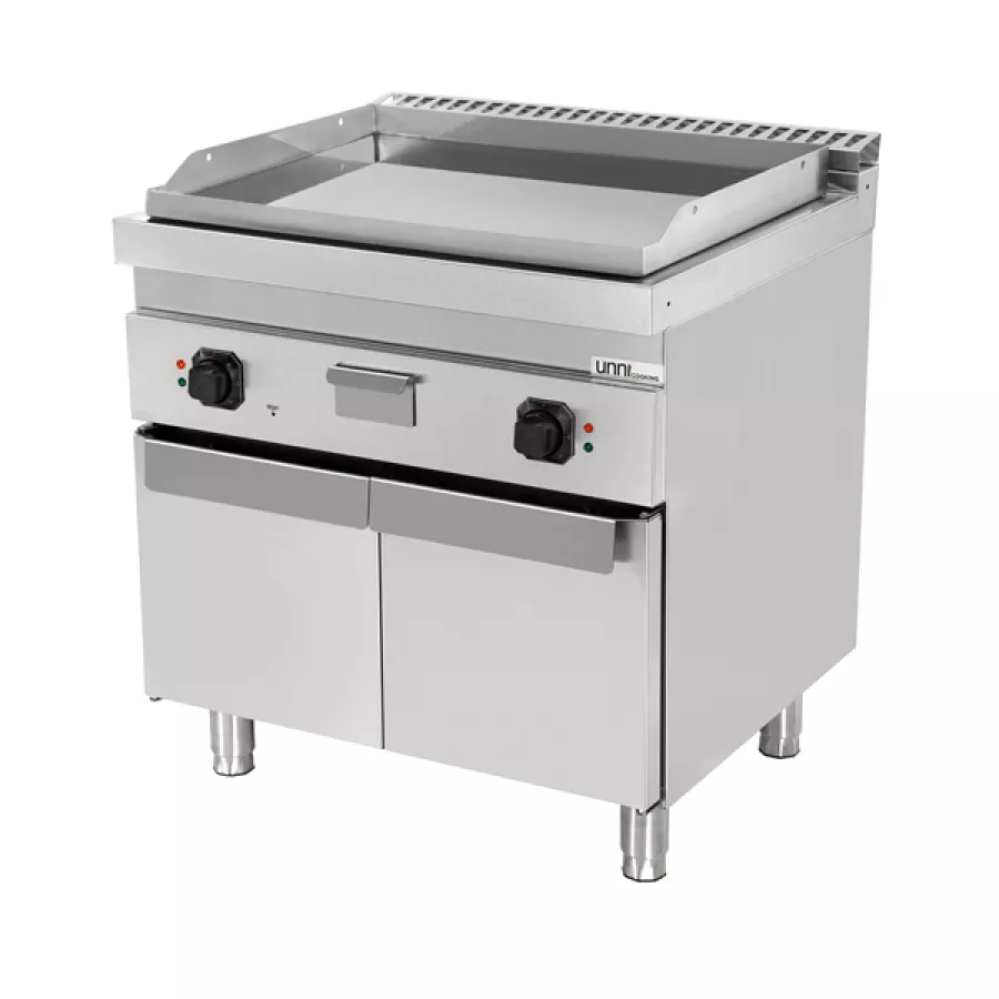 Elektro-Grillplatte Serie 700 Chrom 2 Heizzonen Edelstahl 9 kW