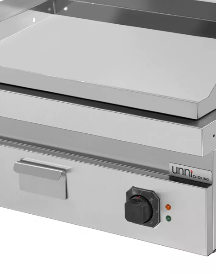 Elektrische Grillplatte Serie 700 E70GP20B+C 2 Heizzonen Chrom