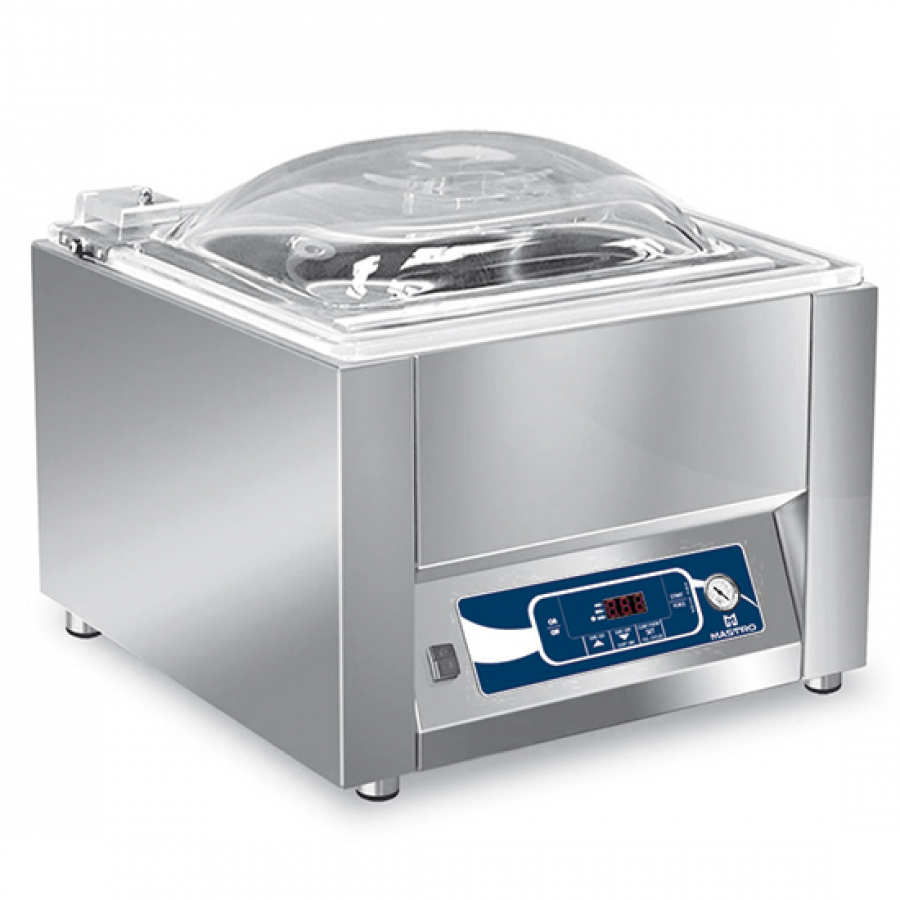 Kammer Vakuummaschine mit Schweißbalken 450 mm - Professionelle Vakuumiermaschine für Gastronomie und Lebensmittelindustrie