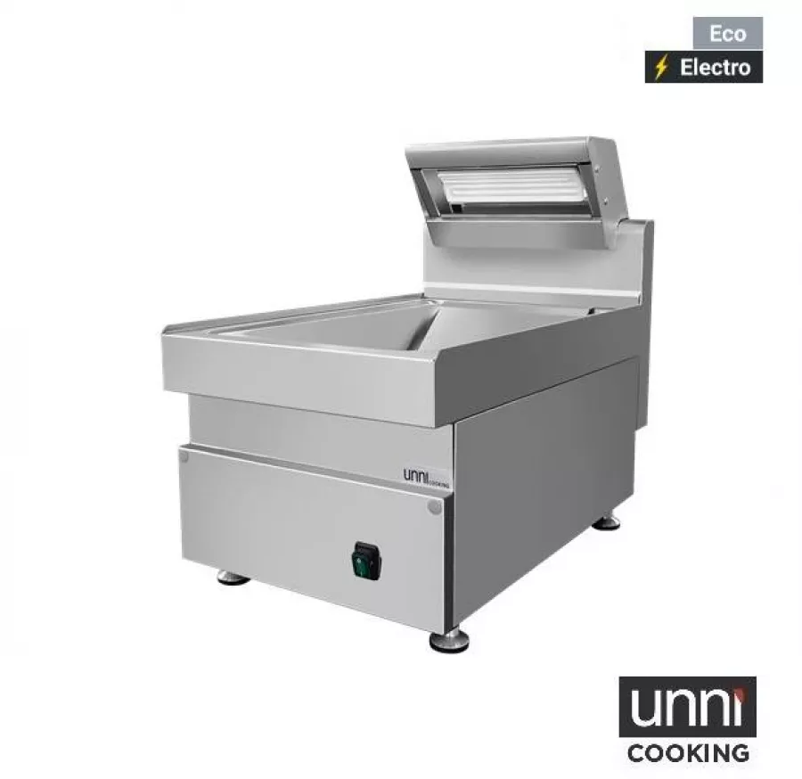 Pommeswärmer UnniCooking Edelstahl 0,75 kW Infrarot-Heizung 400mm