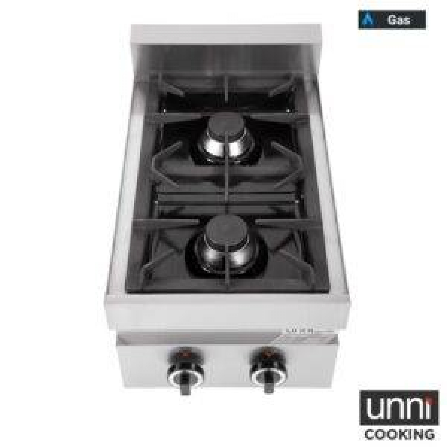 Gaskochfeld 650er Serie – 6,5 kW, italienische Brenner