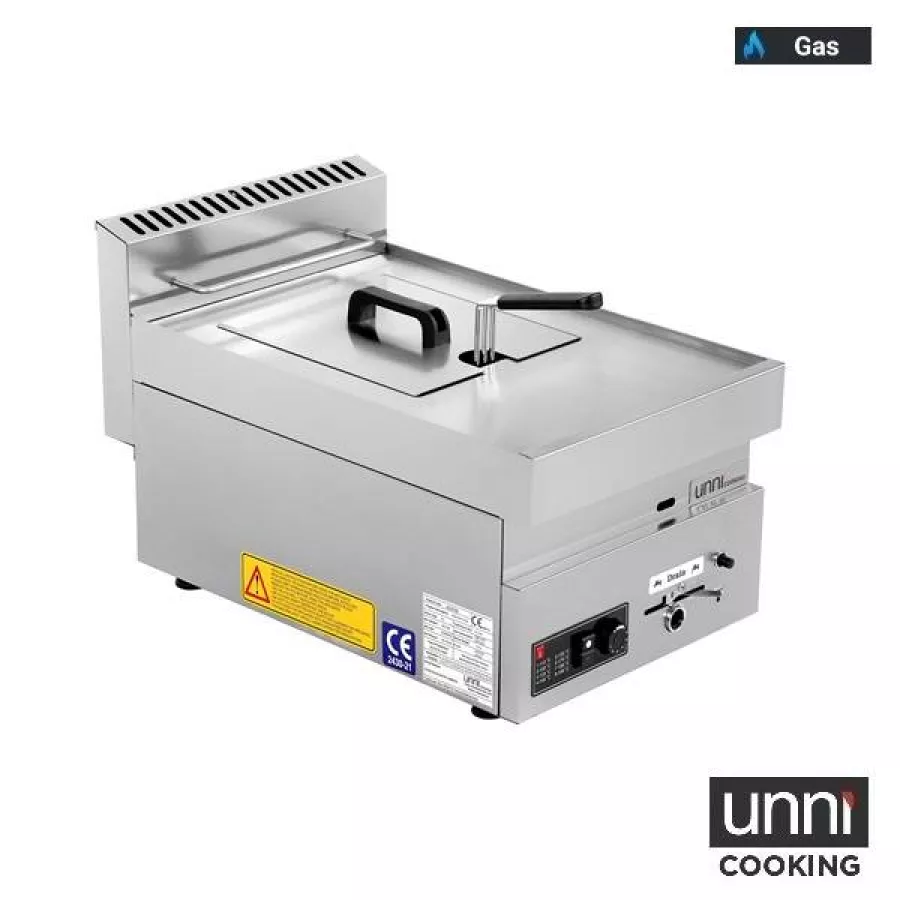 Gasfritteuse 650 LINE 8L Edelstahl