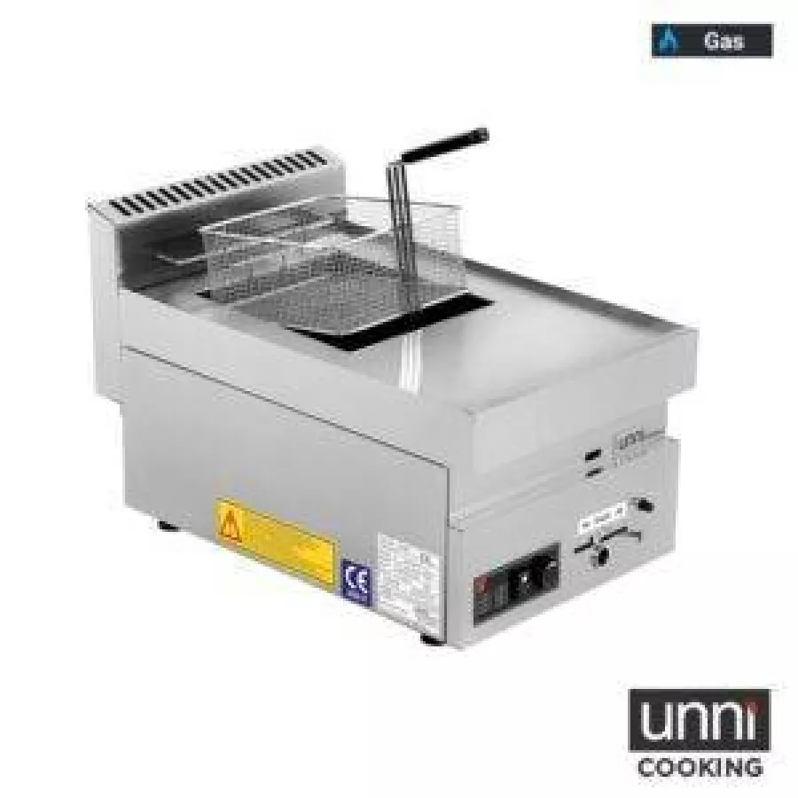 Gasfritteuse 650 LINE 8L Edelstahl