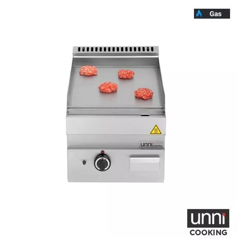 Gas-Grillplatte glatt 650 Serie