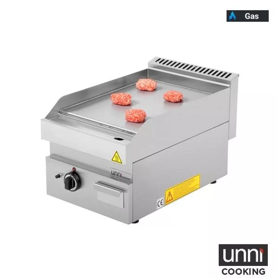 Gas-Grillplatte glatt 650 Serie