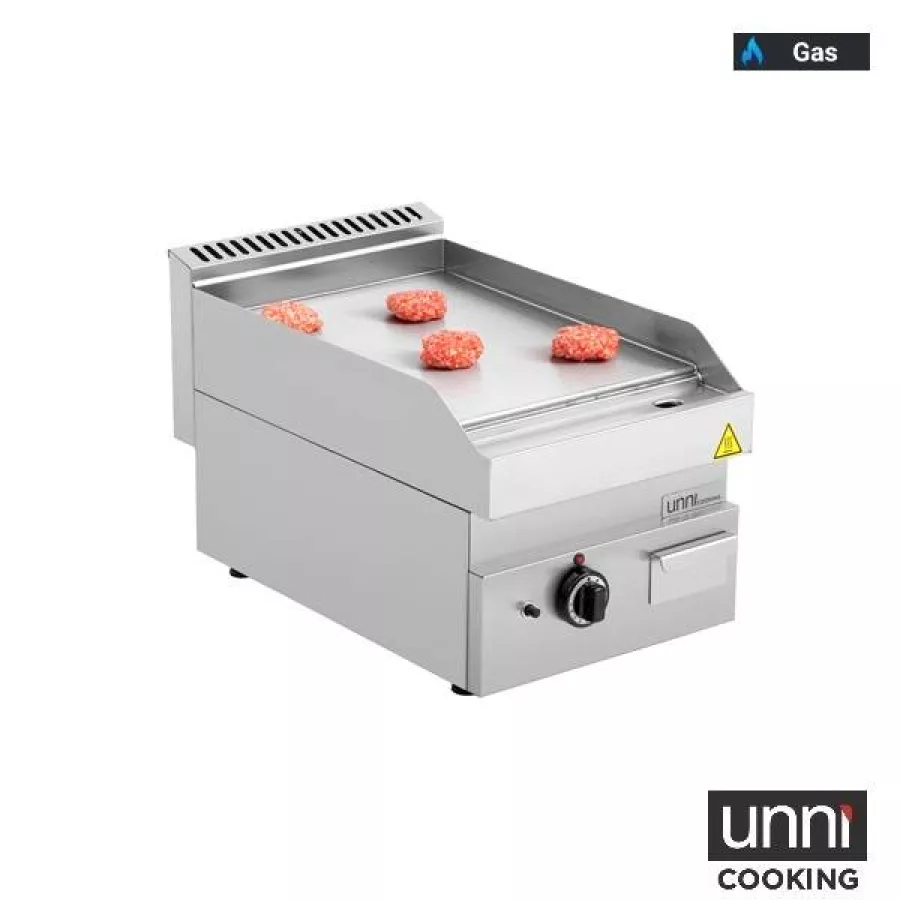 Gas-Grillplatte glatt 650 Serie