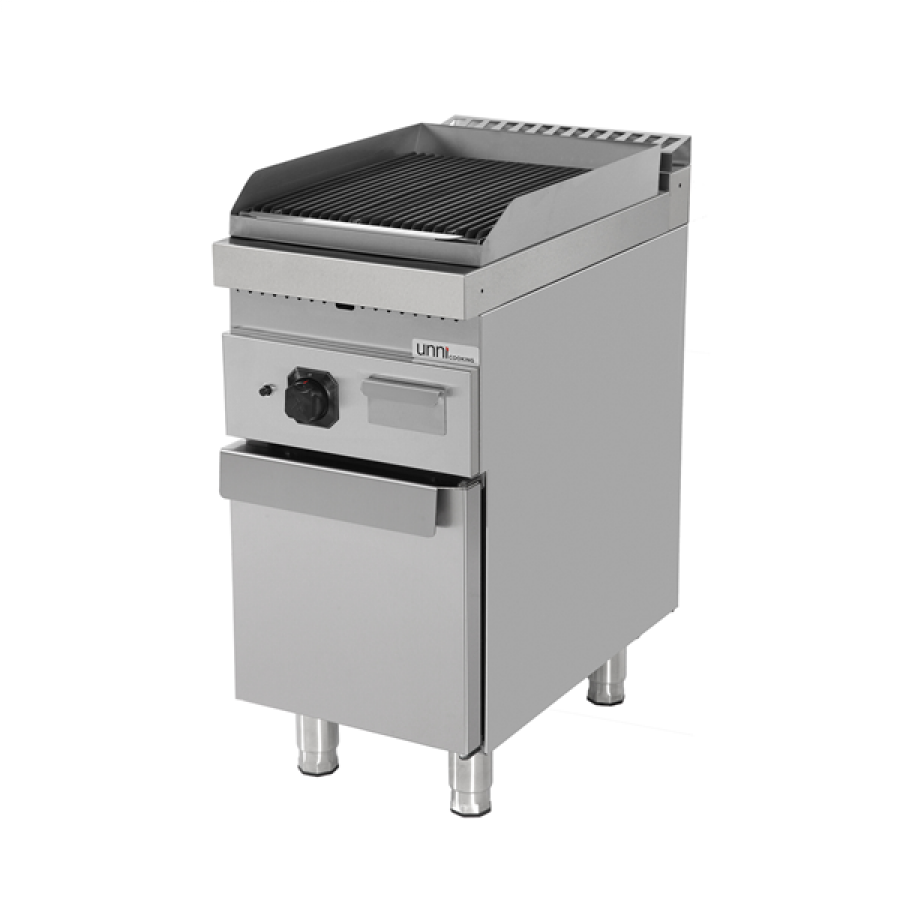 Lavasteingrill G70GP10-K – 9kW, Edelstahlbrenner, Profi-Gerät