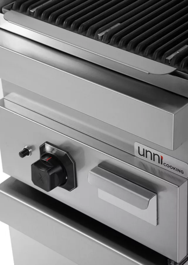 Lavasteingrill – 9kW, Edelstahlbrenner