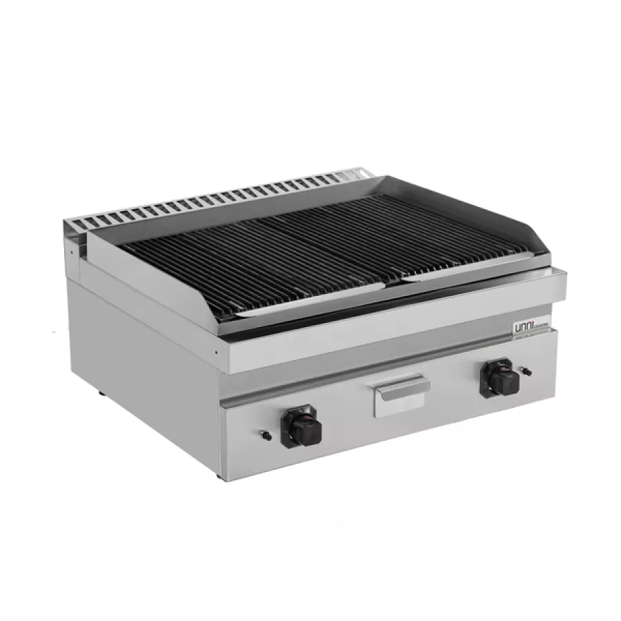 Lavastein Grill G70GP20 – 18kW, Edelstahlbrenner, UnniCooking 700 LINE