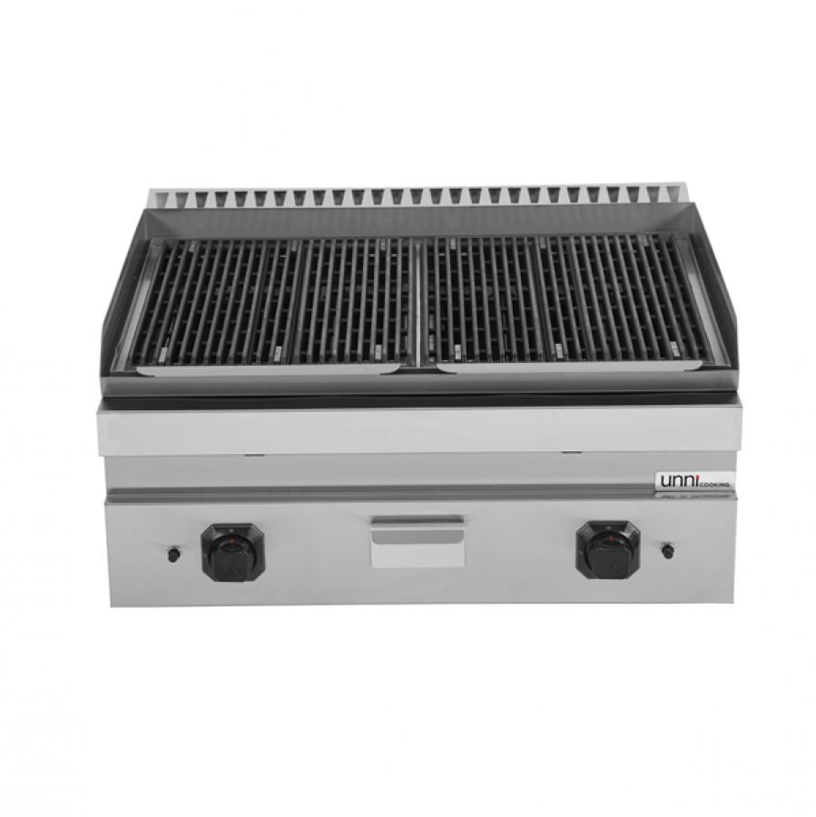 Lavastein Grill G70GP20 – 18kW, Edelstahlbrenner, UnniCooking 700 LINE