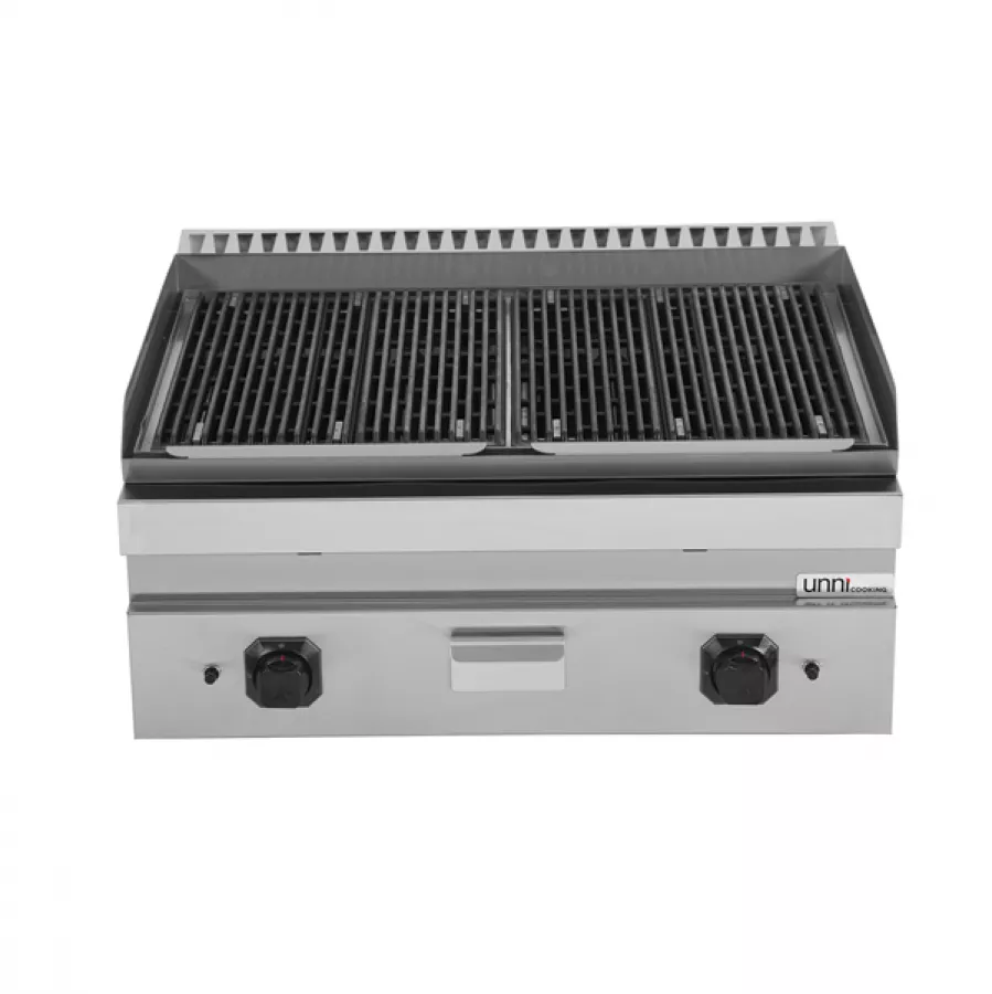 Lavastein Grill G70GP20 – 18kW, Edelstahlbrenner, UnniCooking 700 LINE