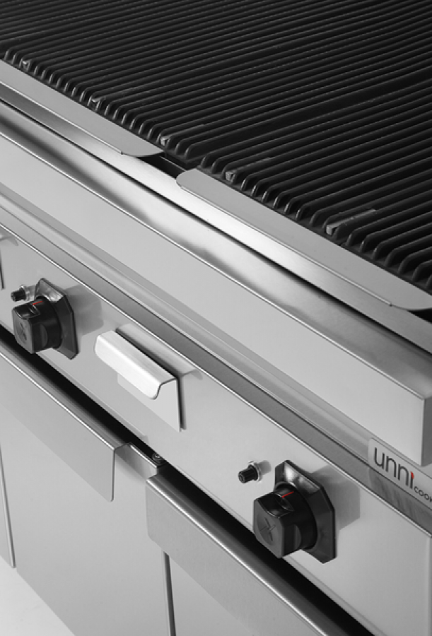 Lavastein Grill G70GP30-K – 27kW, Edelstahlbrenner, Profiqualität