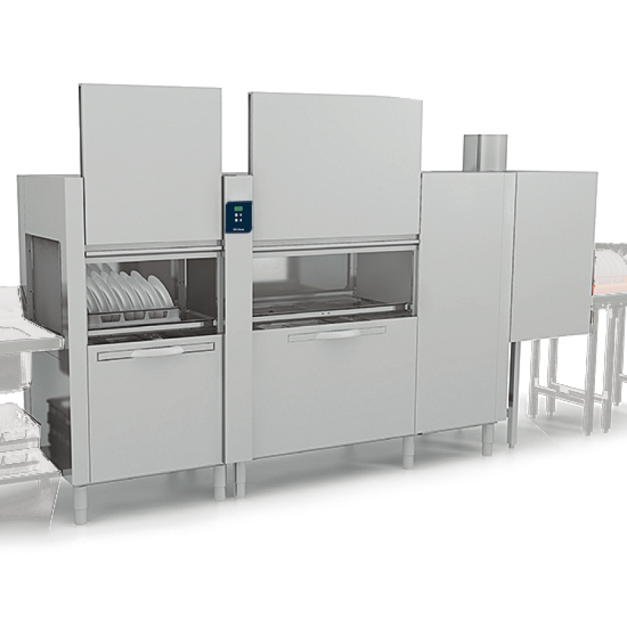 Mandtransportmachine met 2-voudige nabezonespoeling