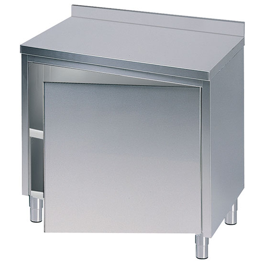 Neutraler Arbeitsschrank mit Flügeltür | mit Aufkantung | 600x700 mm Neutraler Arbeitsschrank mit Flügeltür | mit Aufkantung | 600x700 mm