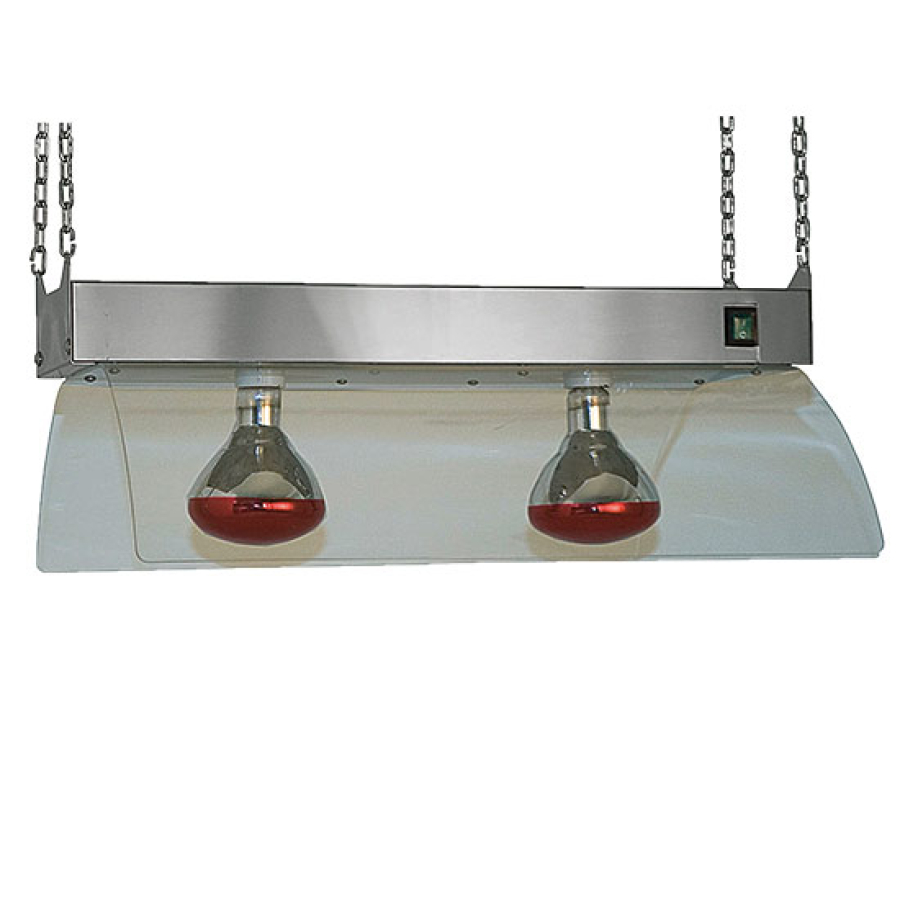 Infraroodlampen voor plafondmontage | 2x GN1/1
