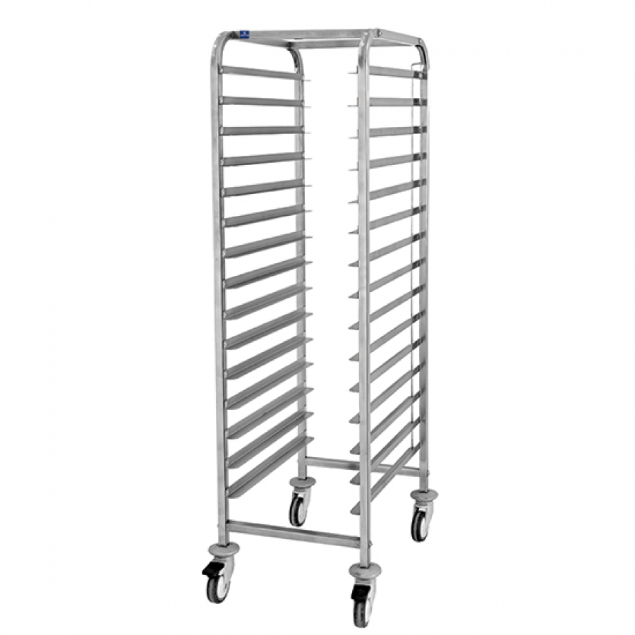 Wagen voor EN platen | 15x 600x400 H=65 mm