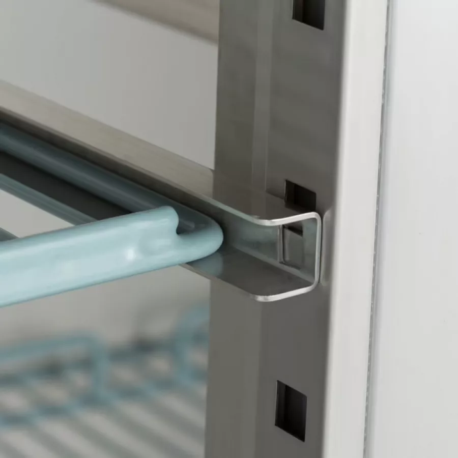 Gastro Gefrierschrank - 1400 l - 6 Einstellbare Regale (2/1 GN) - auf Rädern - inkl. Regale Gastro Gefrierschrank - 1400 l - 6 Einstellbare Regale (2/1 GN) - auf Rädern - inkl. Regale