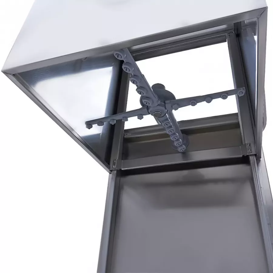 Gastro Haubenspülmaschine - 50 x 50 cm - mit Spülenhilfe- und Seifenpumpen - Digital Anzeige - 400 V