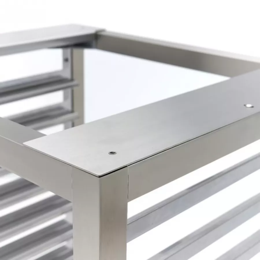 Tisch für Kombidampfgarer 4/6/10x 1/1 GN - mit Regal Tisch für Kombidampfgarer 4/6/10x 1/1 GN - mit Regal