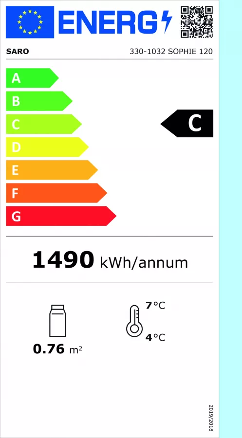 Kühlvitrine 130 Liter | B 700 x L 580 x H 680 mm