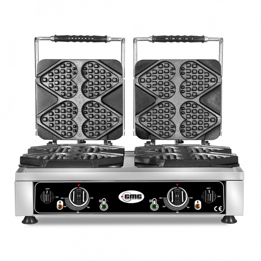 GMG Wafelijzer Ti amo 8x (13,2 x 12,5 x 2,8)
