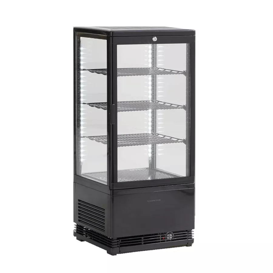 Kühlvitrine 78 Ltr., 428x386x960, schwarz Kühlvitrine 78 Ltr., 428x386x960, schwarz