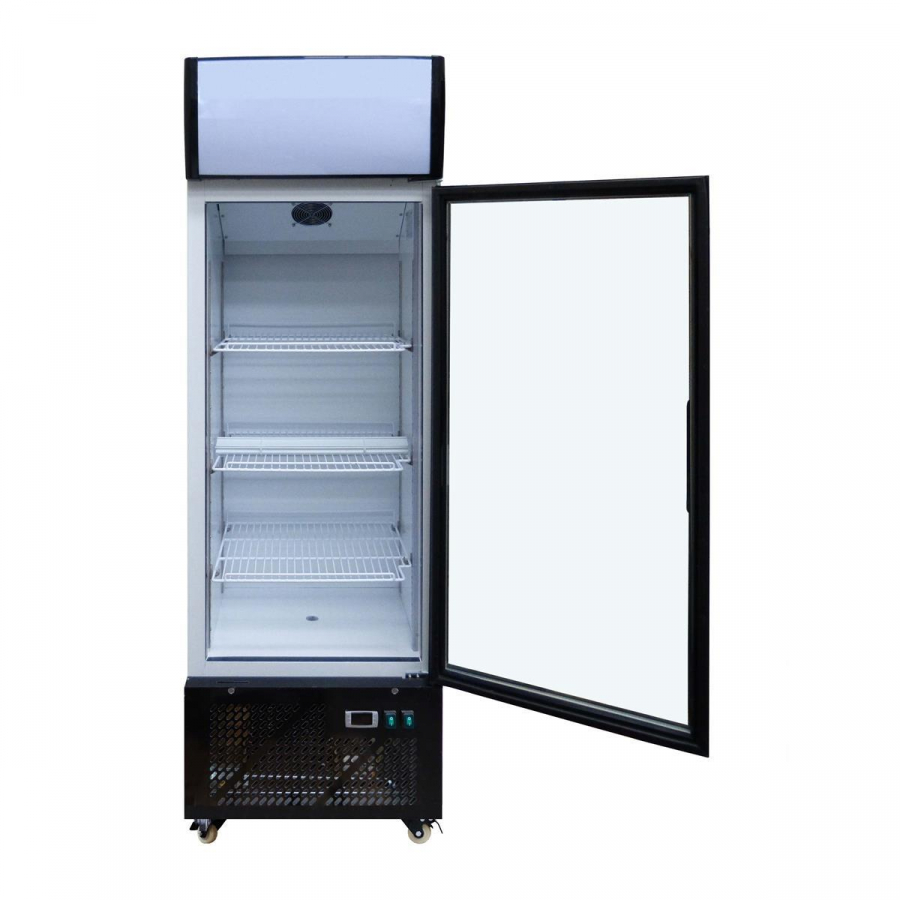 Drankkoelkast met display, inhoud 270 liter