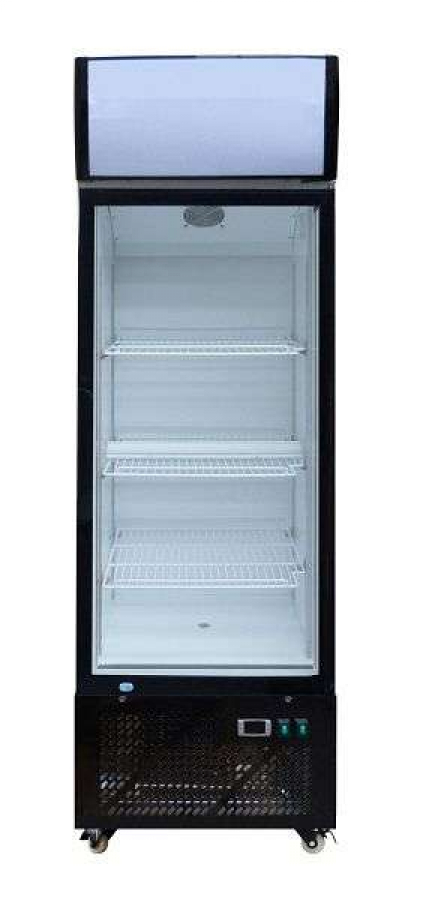 Skyrainbow Getränkekühlschrank mit Display – 305 L (+2 °C bis +8 °C)