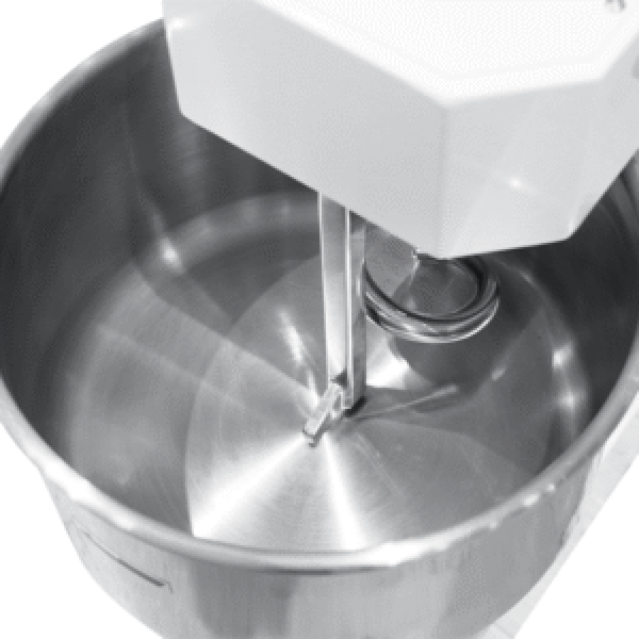 Teigknetmaschine 60L 2 Geschwindigkeiten 400V