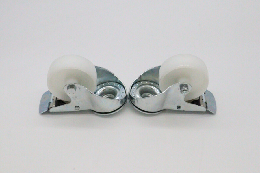Wheels set for Table Steamer - 2 with brackes - 4.3 Inch / 11 cm