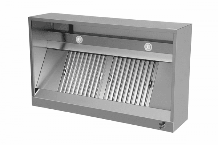 Dunstabzugshaube Box Modell 950mm B1200xD950xH400 mit Labyrinthfilter