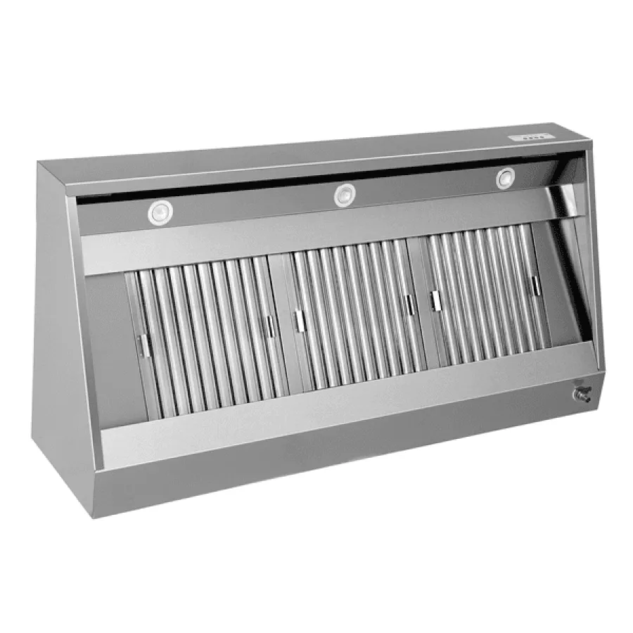 Dunstabzugshaube Wandmontiert – 1800 m³/h Edelstahl