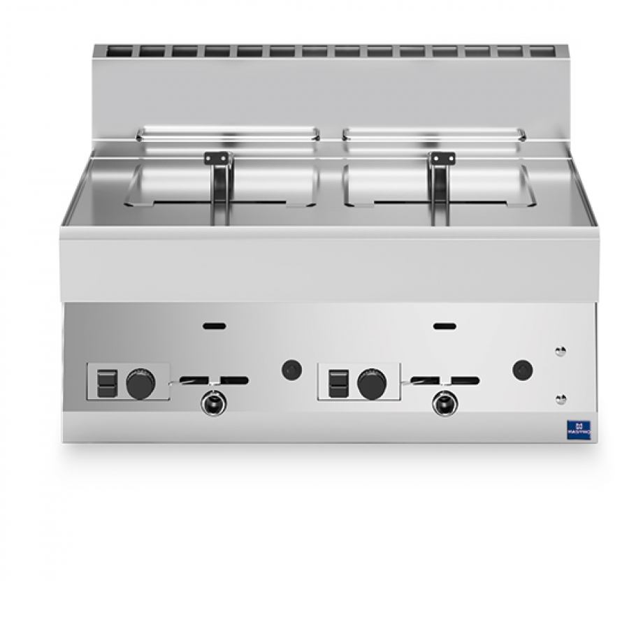 Gas Fritteuse Tischmodell 8,8 Liter - Professionelle Fritteuse für die Gastronomie