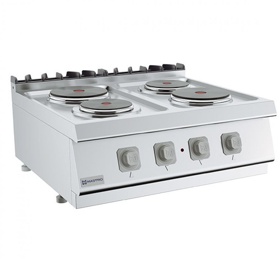 Elektrokochfeld Tischmodell mit 4 runden Platten - Gastrohot