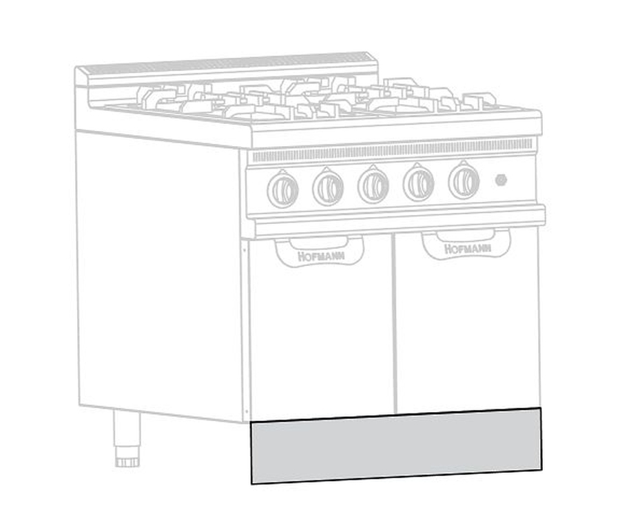 120 cm Sockel vorne