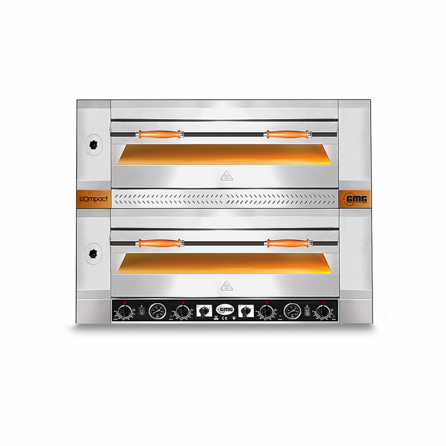 Pizzaofen 4+4x Ø 30 cm | 10 kW 400V