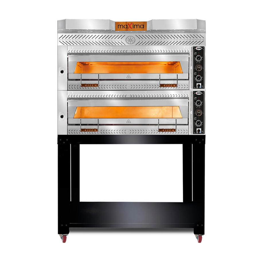 Pizzaoven 6+6x Ø 35cm | 16 kW 400V
