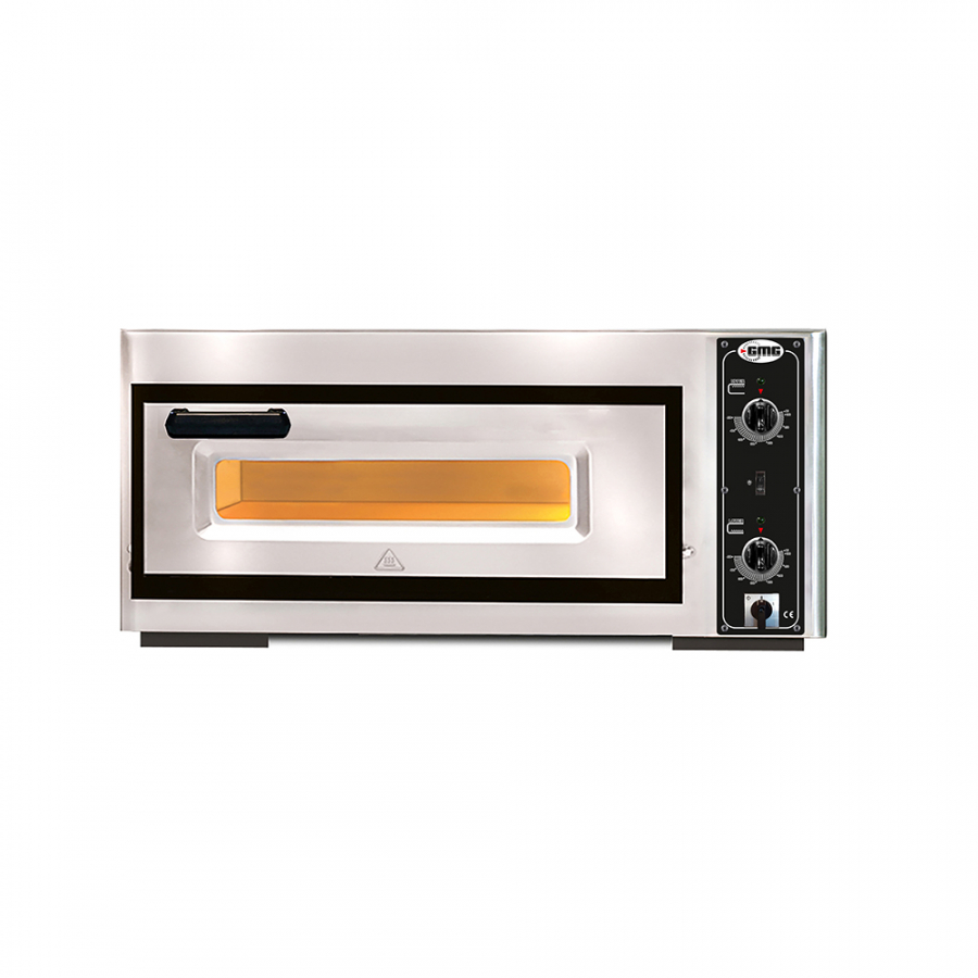 Pizzaofen elektrisch | 1x Ø 39cm 1 Backkammer