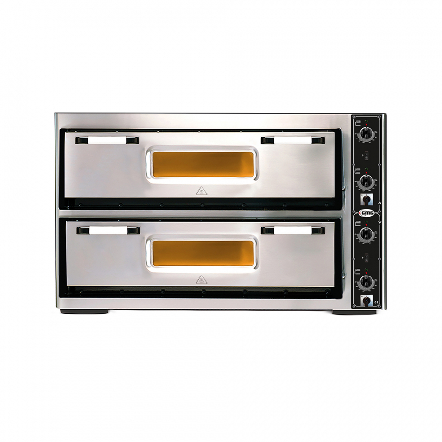 Pizzaofen 2 Backkammern elektrisch 6+6x Ø30 cm