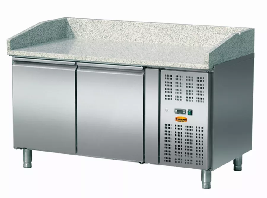 Pizzatisch 2 türig mit Granit, 390 Ltr., 1510x800x860 Pizzatisch 2 türig mit Granit, 390 Ltr., 1510x800x860