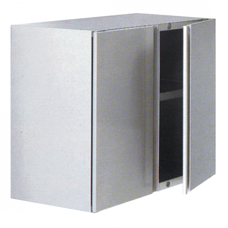 Wandhängeschrank mit Flügeltür und Zwischenbord | 500x400 mm Wandhängeschrank mit Flügeltür und Zwischenbord | 500x400 mm